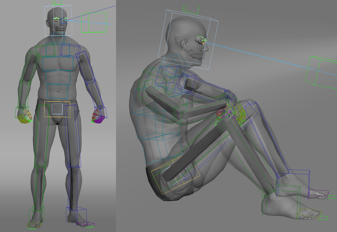 3ds Max character biped