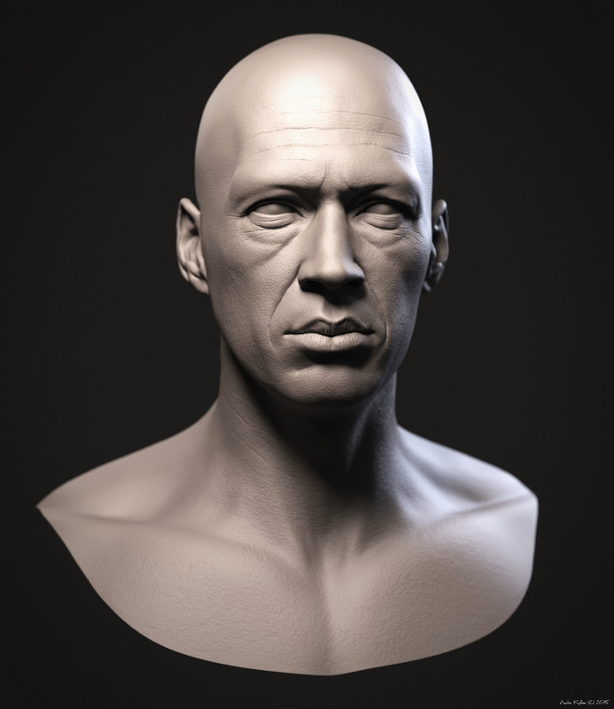 David Carradine Likeness Sculpting Andor Kollar Character Artist