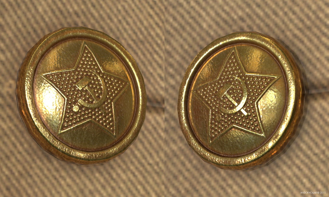 Soviet Golden Button 