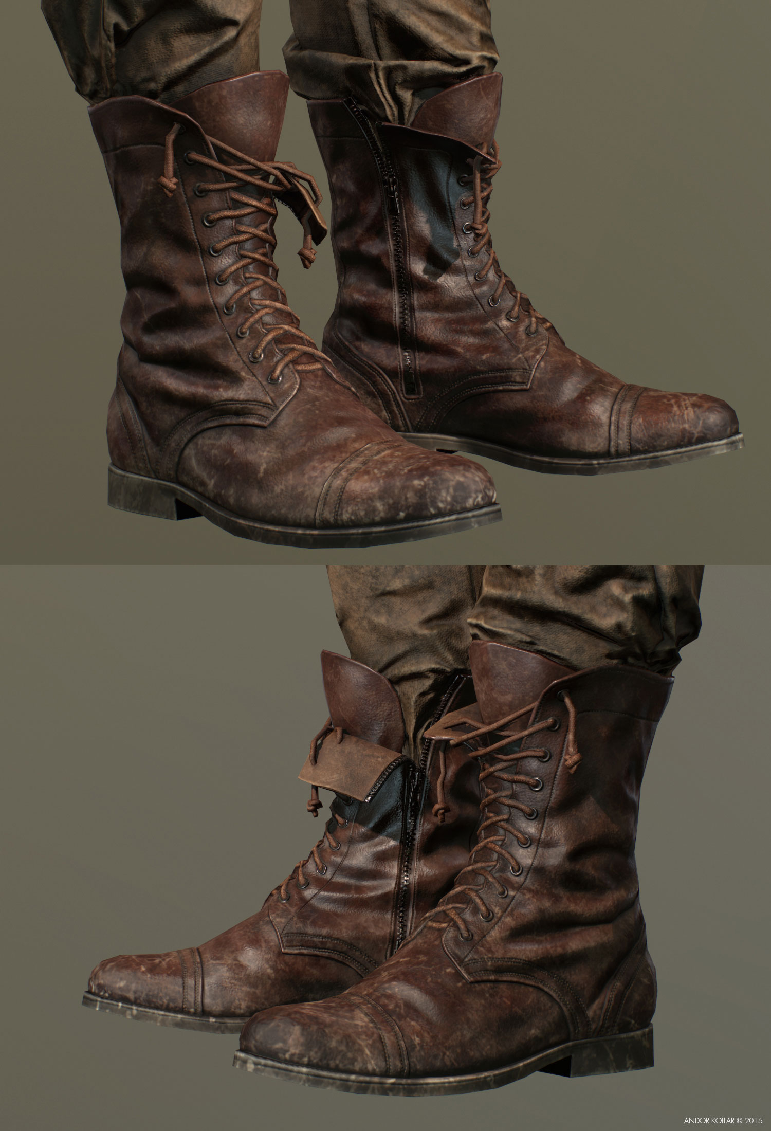 soldier boot