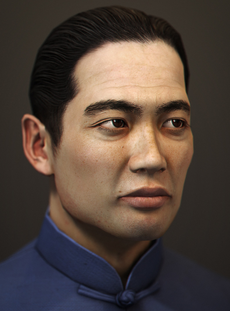 Chinese Man - Game Character | Andor Kollar - Character Artist