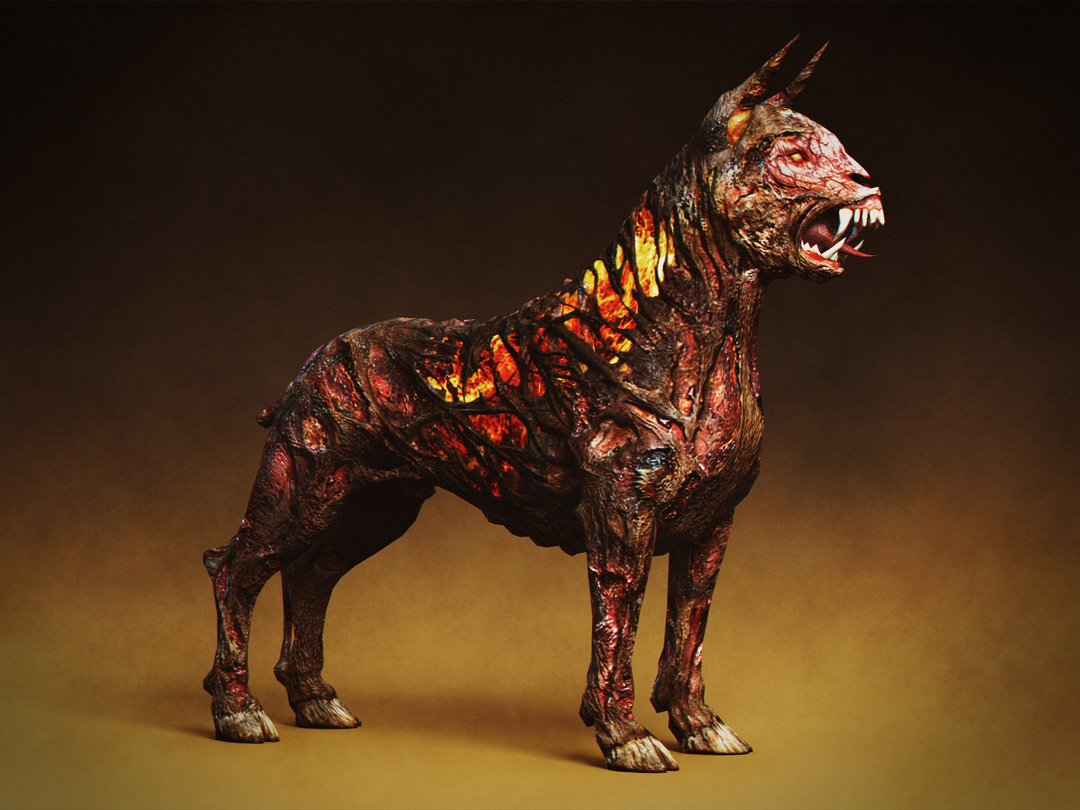 Witcher Beast Hellhound