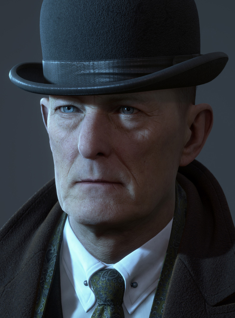 The Dark Pictures - The Curator in Trench Coat | Andor Kollar ...