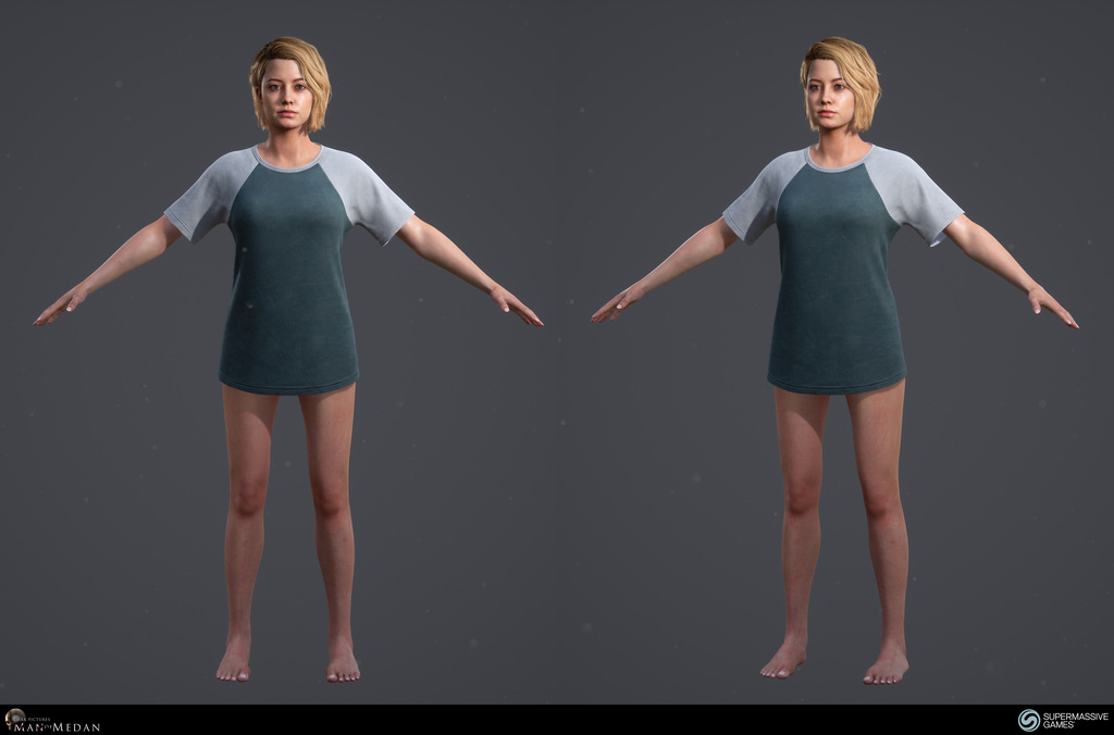 Man of Medan - Julia | Andor Kollar - Character Artist