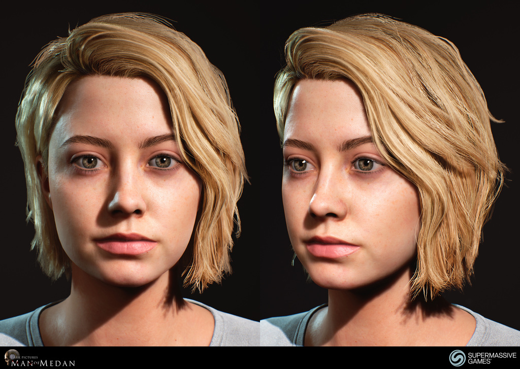 Man of Medan - Julia | Andor Kollar - Character Artist