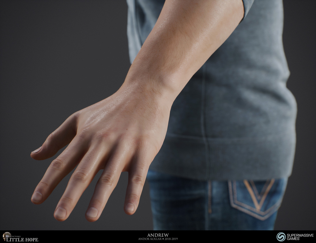 Little Hope, 3d game character, hand, Unreal Engine, Andor Kollar